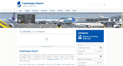 Desktop Screenshot of copenhagenairport.net