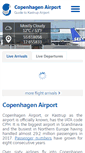 Mobile Screenshot of copenhagenairport.net